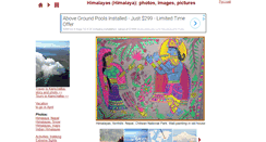 Desktop Screenshot of himalaya-foto.ru